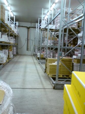 Verschieberegal-Anlage